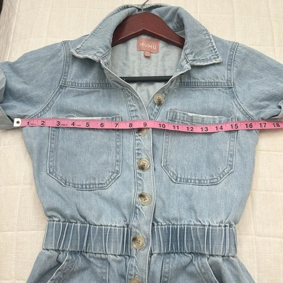 SHOW ME YOUR MUMU Cannon Romper in Dockside sz Xs - Picture 10 of 10